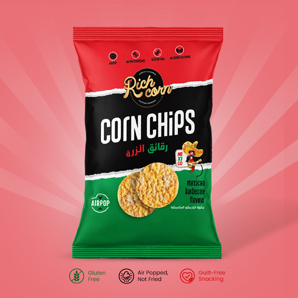 Corn Chips - Mexican Barbecue Flavour(Pack of 6)