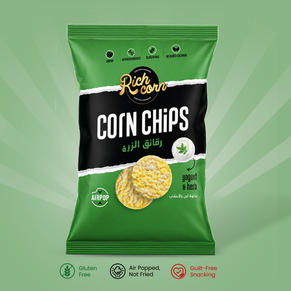 Corn Chips - Yogury & Herb Flavour(Pack of 6)